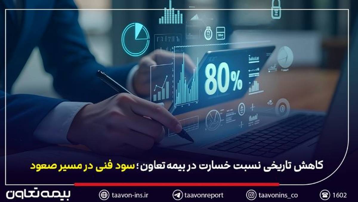 کاهش تاریخی نسبت خسارت در بیمه تعاون / سود فنی در مسیر صعود