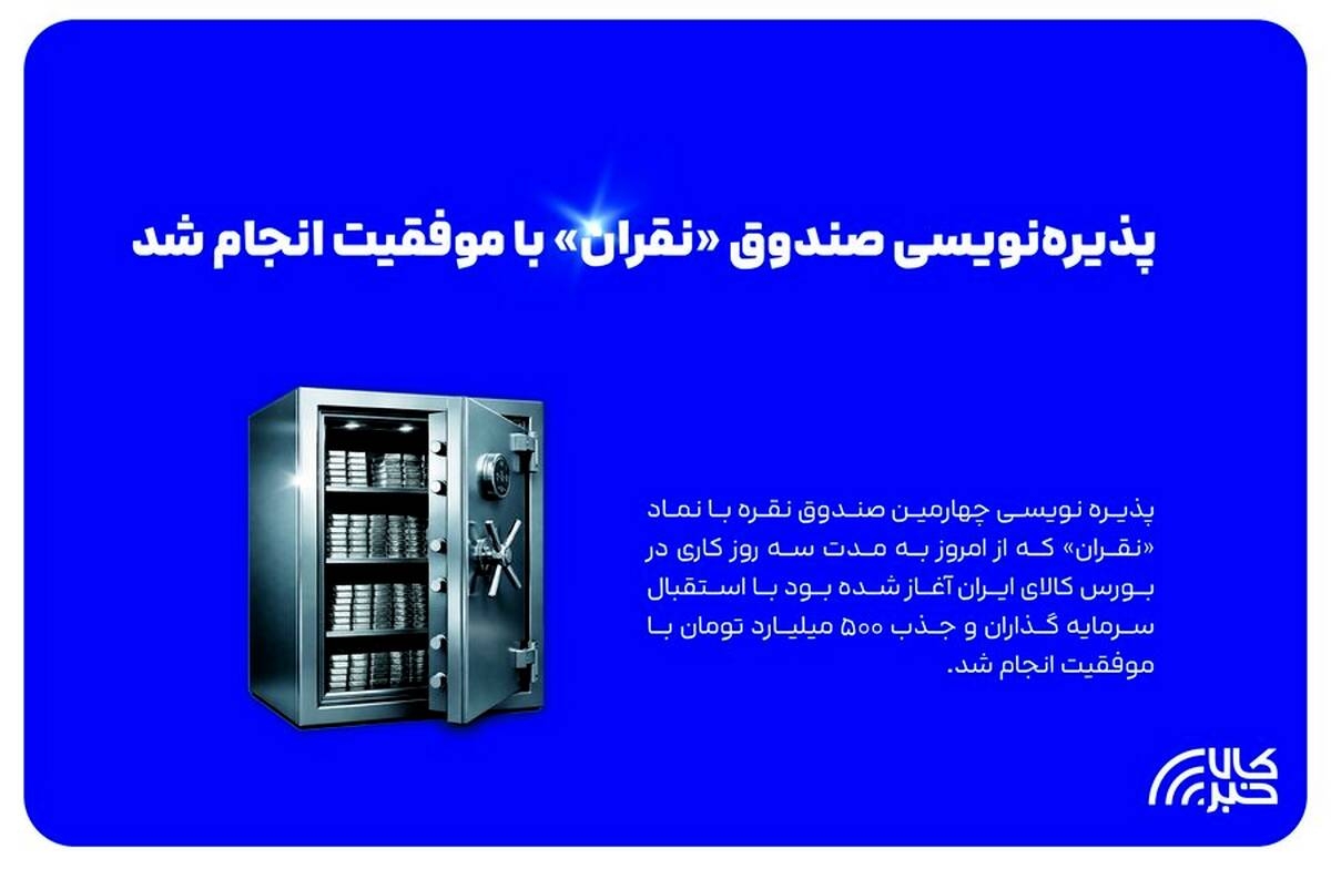 پذیره نویسی چهارمین صندوق نقره با موفقیت انجام شد
