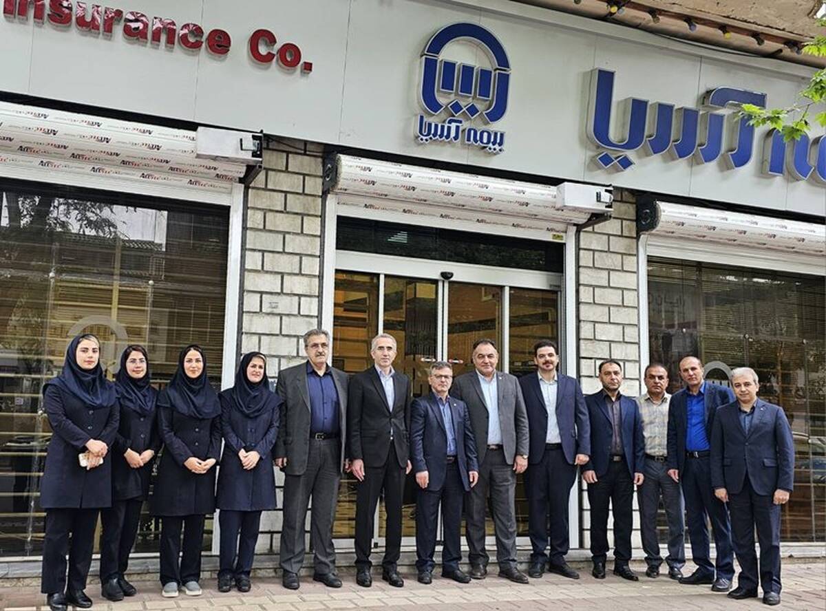 تودیع و معارفه رئیس شعب استان گیلان بیمه آسیا / بازدید عضو هیات مدیره از شعب استان