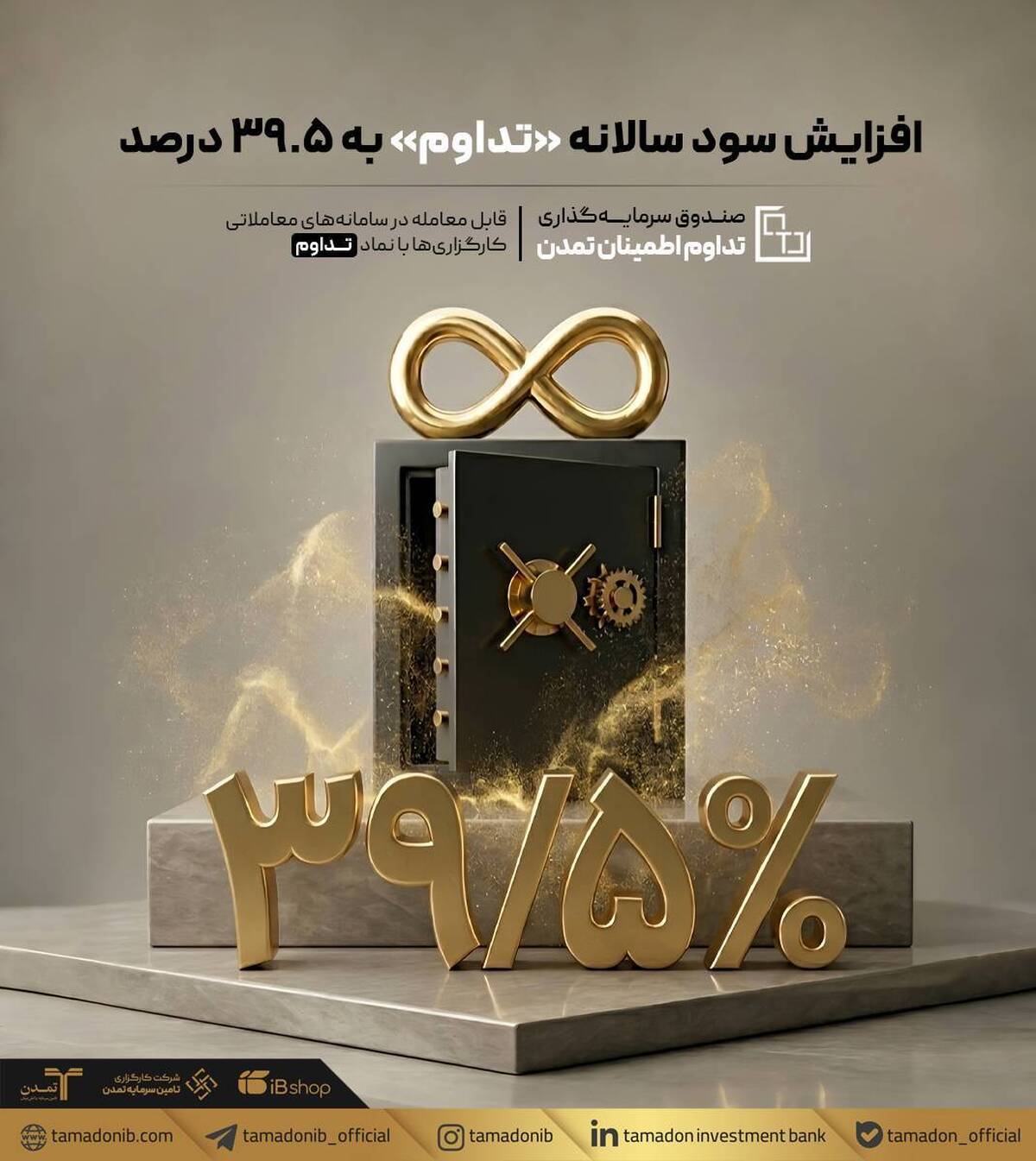 افزایش سود سالانه «تداوم» به ۳۹.۵ درصد
