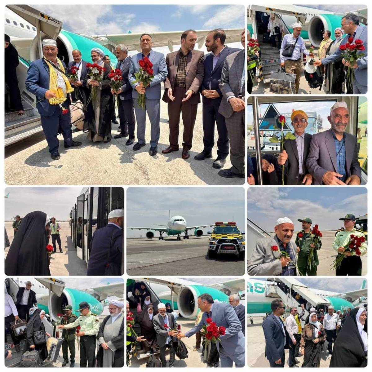 نخستین کاروان حجاج ایرانی دقایقی پیش وارد کشور شدند/ تداوم عملیات بازگشت حجاج تا 2 تیرماه