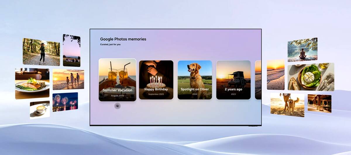 سرویس Google Photos به تلویزیون‌های AI سامسونگ می‌آید
