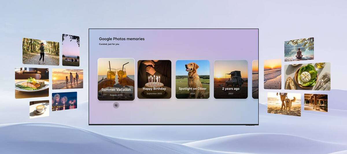 سرویس Google Photos به تلویزیون‌های AI سامسونگ می‌آید