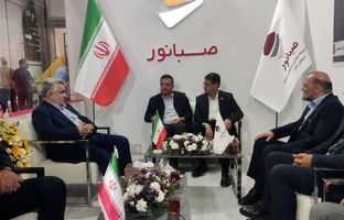 حضور درخشان صبانور در نخستین نمایشگاه معدن غرب کشور