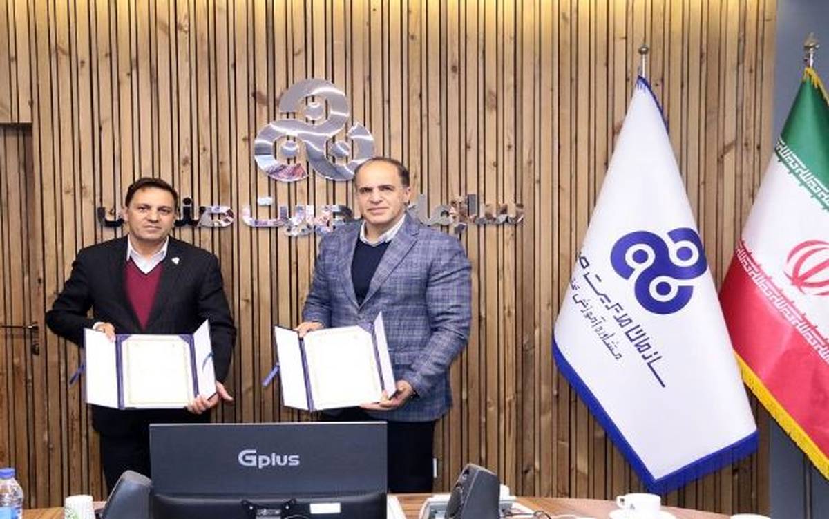  امضاء تفاهم نامه همکاری مشترک میان سازمان مدیریت صنعتی و گروه صنعتی گلرنگ