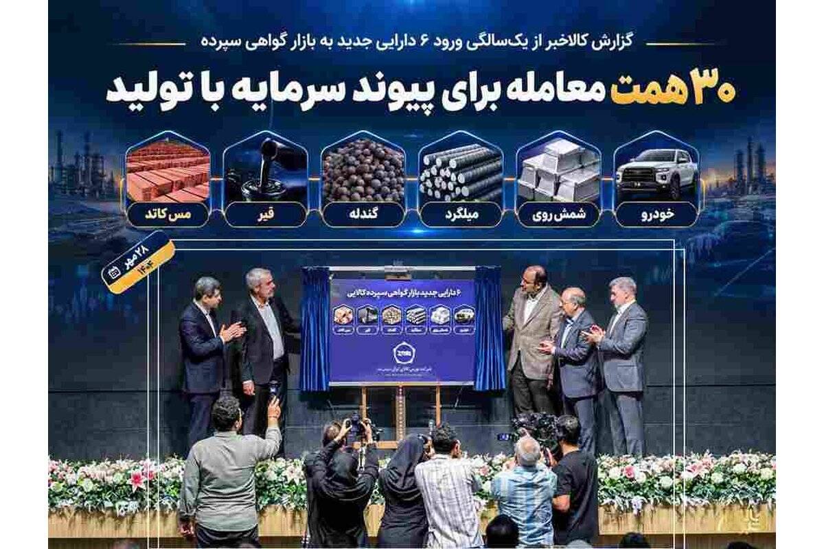 ۳۰ همت معامله برای پیوند سرمایه با تولید