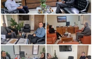 دیدار سرپرست مجتمع سنگ‌آهن سنگان با معاونان و مدیران سازمان ایمیدرو