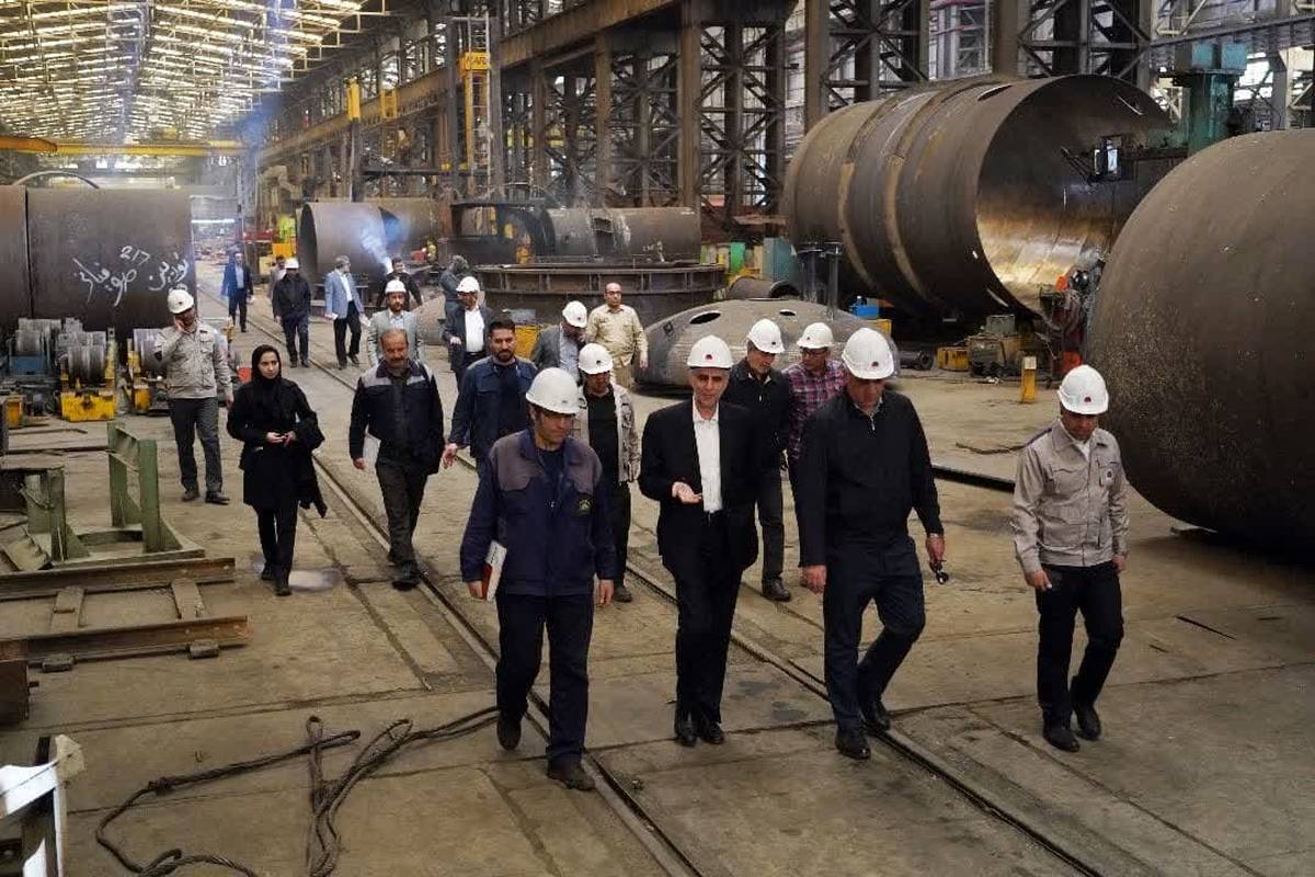 تحویل تجهیزات کلیدی ساخت داخل طرح پلی‌اتیلن سنگین گچساران سرعت می‌گیرد