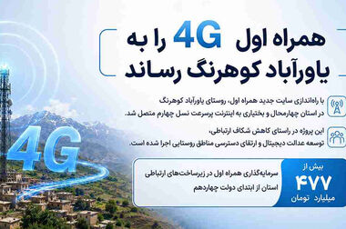 پایداری شبکه همراه اول در مناطق زلزله‌زده استان خوزستان