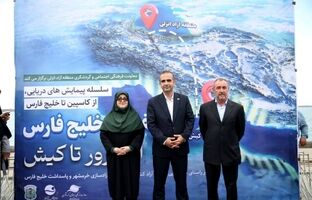 رویداد ملی «سفیران خلیج‌فارس» با مشارکت پیشکسوت گیلانی قایقرانی و پاروزنی از فارور تا کیش