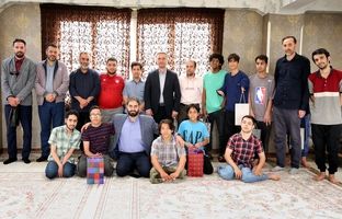  بازدید شهردار منطقه ۵ از مرکز «بهشت امام رضا (ع)»