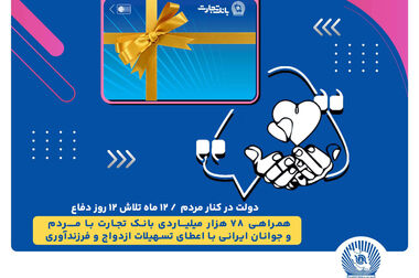 سرمایه‌گذاری ۲۱.۶ هزار میلیارد تومانی بانک تجارت در طرح‌های ملی و مولدسازی دارایی‌ها