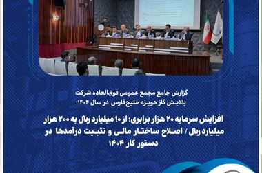 فاز دوم پالایش گاز هویزه خلیج‌فارس در مسیر بهره‌برداری/ چشم‌انداز سودآوری تا سال ۱۴۰۷