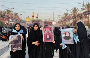 پویش همسفر شهیدم درپایانه مرزی زرباطیه عراق برگزار شد