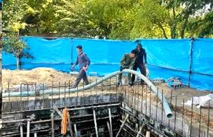 تجهیز بوستان‌های منطقه2  به مخزن بتنی ذخیره آب
