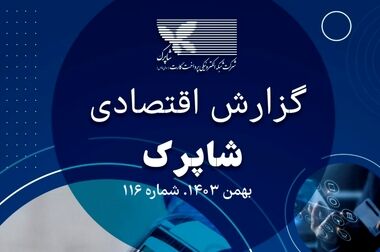 
گزارش 117 اقتصادی شاپرک منتشر شد