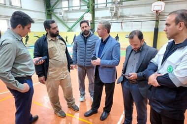 پله بندی معابر صعب‌العبور حصارک نوسازی شد