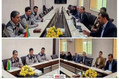 دیدار سرپرست مجتمع سنگ‌آهن سنگان با معاونان و مدیران سازمان ایمیدرو