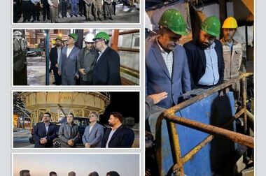 برگزاری مراسم تودیع و معارفه سرپرست طرح کمک به تامین زیربناهای واحد فرآوری تیتانیوم کهنوج