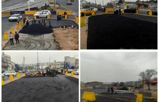 بهبود ترافیک و ایمنی با آسفالت میدان فتح