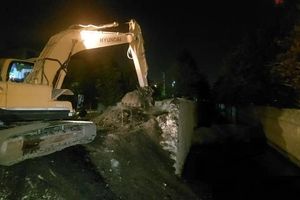 مسیل آریافر لایروبی و پاکسازی شد