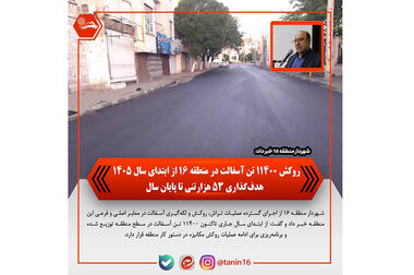 اثر هنرمندانه روابط عمومی منطقه ۱۶ در رویداد روایان تهران برگزیده شد
