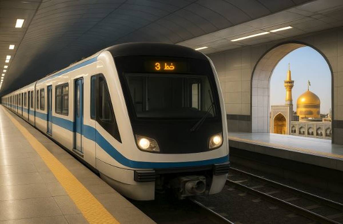 خط ۳ متروی مشهد؛ مسیر زیارت زیرزمینی شد