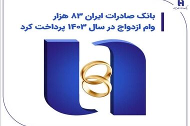 اعطای وام قرض‌الحسنه ودیعه مسکن به 6000 خانواده مستأجر توسط بانک صادرات ایران