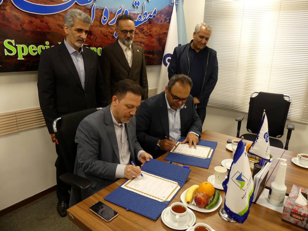 امضای تفاهم‌نامه همکاری میان منطقه ویژه اقتصادی گرمسار و سازمان مدیریت صنعتی