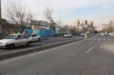 اجرای ۱۵۰۰ متر خط‌کشی مسیر دوچرخه در بوستان پیروزی