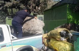 ‍ اجرای طرح ضربتی مقابله با جمع‌آوری غیرمجاز پسماند خشک در منطقه ۱۹