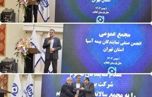کسب رتبه اول بیمه آسیا در صنعت بیمه، نتیجه تلاش شبکه فروش توانمند و متعهد این شرکت است