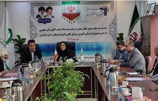 نشست مدیرعامل بیمه دانا با رئیس صندوق بازنشستگی مازندران