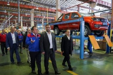 بازدید دکتر مسرور از روند اجرایی پروژه زیرساختی جاده مرند_جلفا