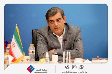 عیادت مدیران بیمه ملت از نماینده سانحه‌دیده شرکت