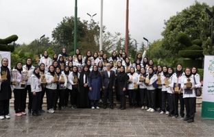 حضور سید اصغر جلیلی نیا رییس هیات مدیره پست بانک ایران در آیین اختتامیه دومین المپیاد ورزشی بانوان