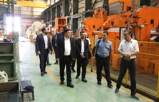 بازدید کارشناسان پتروشیمی دهدشت از روند ساخت و پیشرفت تجهیزات نیروگاه سیکل ترکیبی این پروژه در مپنا