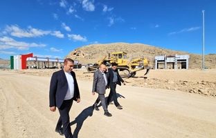  بازدید مدیرعامل سازمان منطقه آزاد ماکو از پروژه بزرگ لجستیکی در بازرگان