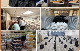 توزیع بیش از ۴۰۰ بسته معیشتی توسط بانک سپه همزمان با ماه مبارک رمضان