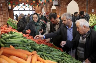 فعالیت میادین و بازارهای میوه و تره‌بار در روز عید غدیر