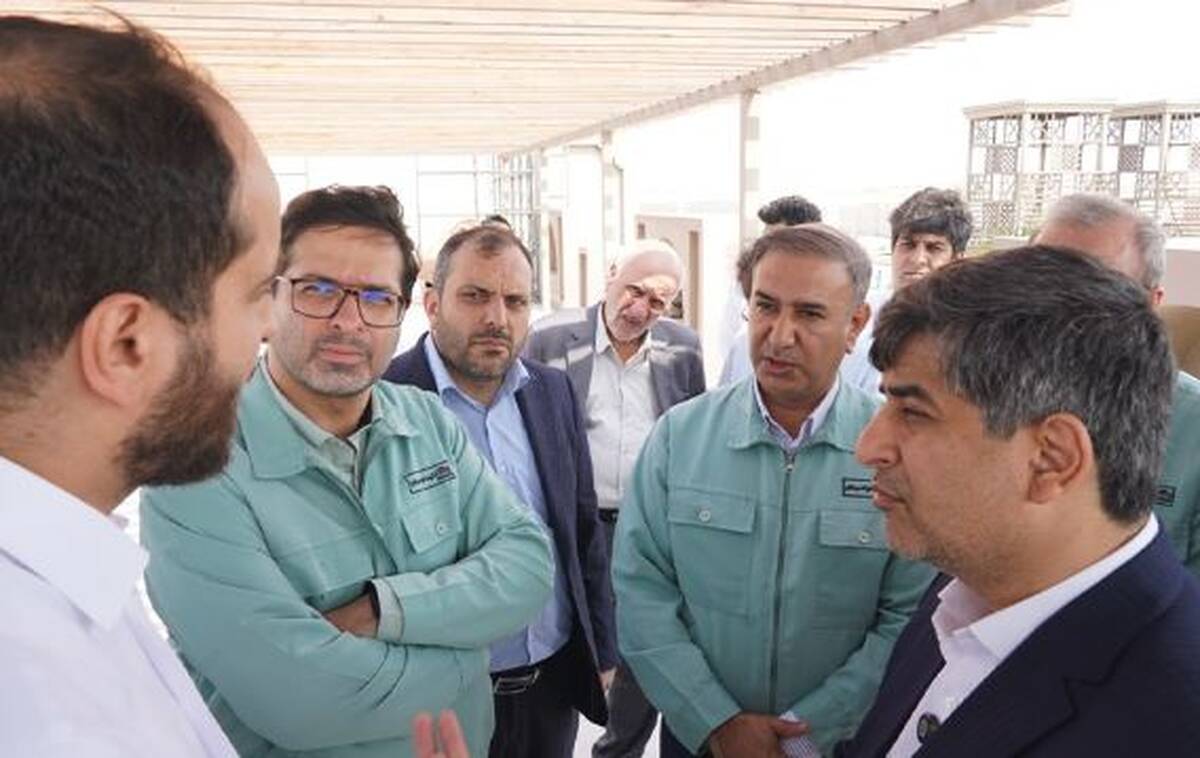 بازدید مدیرعامل گروه فولاد مبارکه از اسکله هیمکو