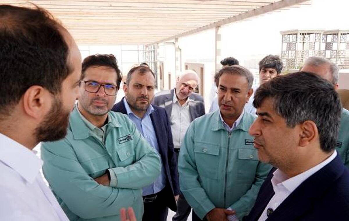 بازدید مدیرعامل گروه فولاد مبارکه از اسکله هیمکو