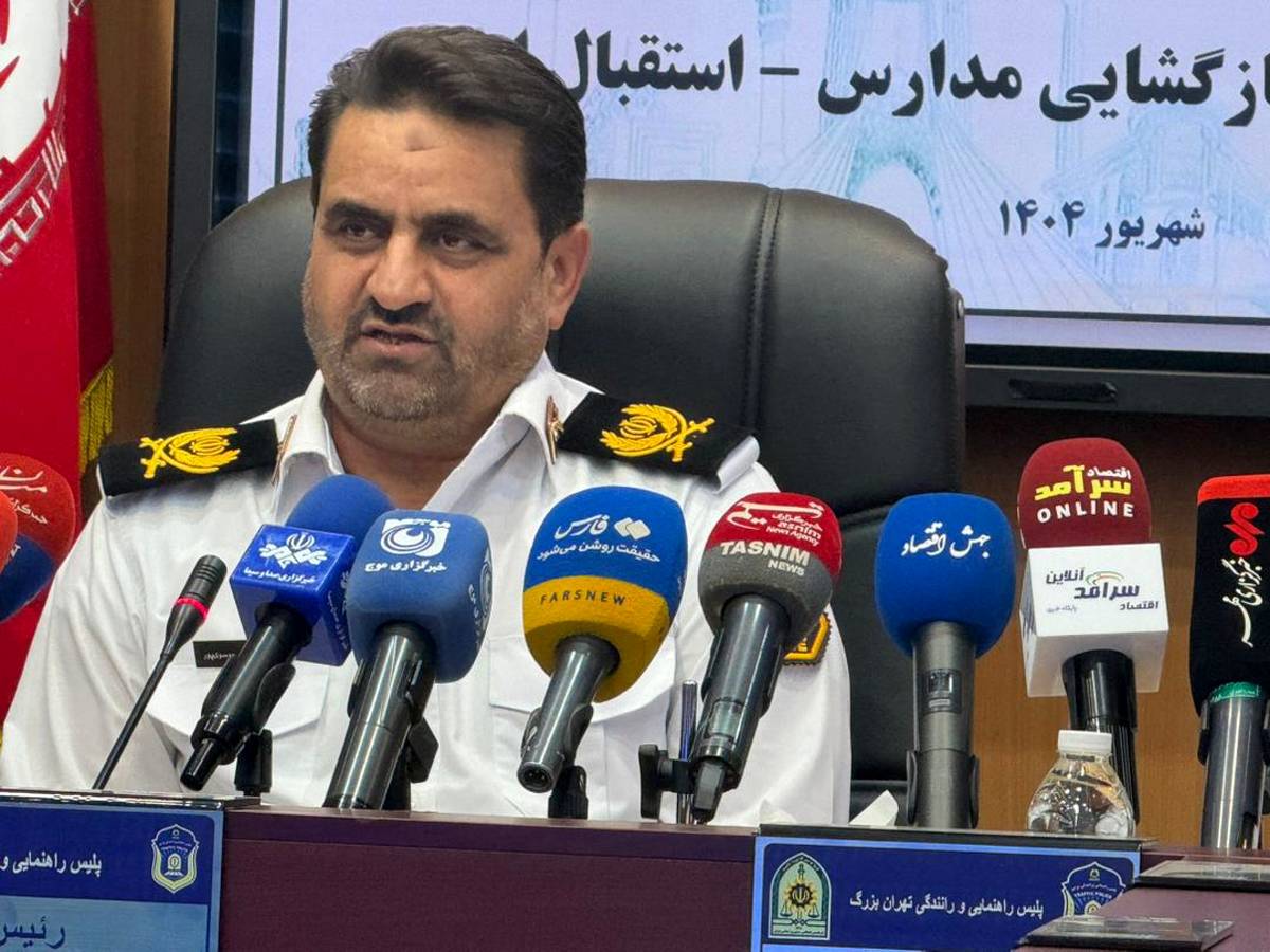آماده‌باش کامل پلیس راهور برای بازگشایی مدارس تهران