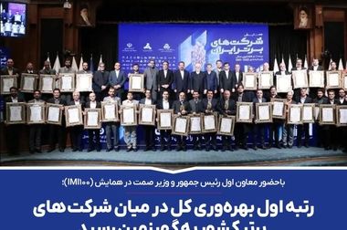 کسب تقدیرنامه ۴ ستاره جایزه ملی تعالی سازمانی