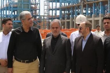 ورود بخشی از تجهیزات پتروشیمی بدر شرق به کشور