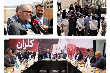 ادای احترام مدیرعامل بانک مسکن و هیات همراه به مقام شهدا/تاکید دکتر خورسندیان بر تلاش در جهت سربلندی ایران اسلامی
