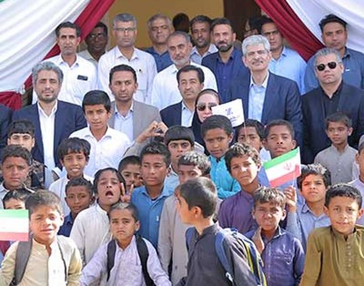 بانک اقتصادنوین سفیر امید و آینده روشن تر برای کودکان سیستان و بلوچستان