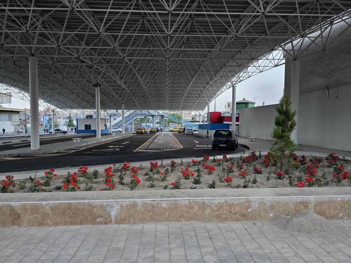 تکمیل پروژه مسقف‌سازی پایانه رسالت در منطقه ۴