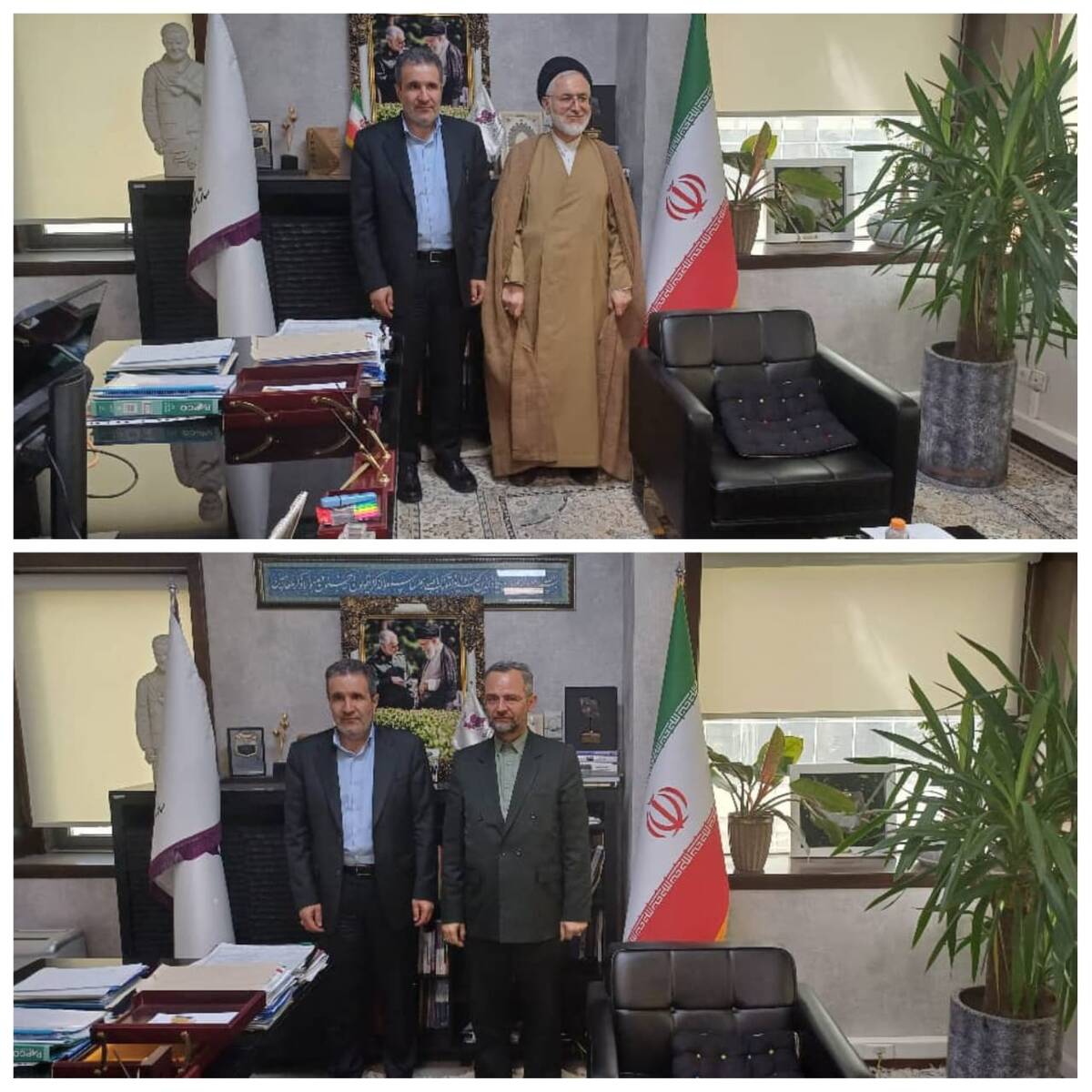 بررسی مسائل و مشکلات مرتبط با فعالان اقتصادی و تولیدکنندگان با حضور نمایندگان مردم بابل و شوشتر در مجلس شورای اسلامی و معاون وزیر صمت