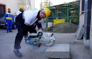 تمرین عملیاتی و آزمون تجهیزات پایگاه‌های مدیریت بحران پایتخت